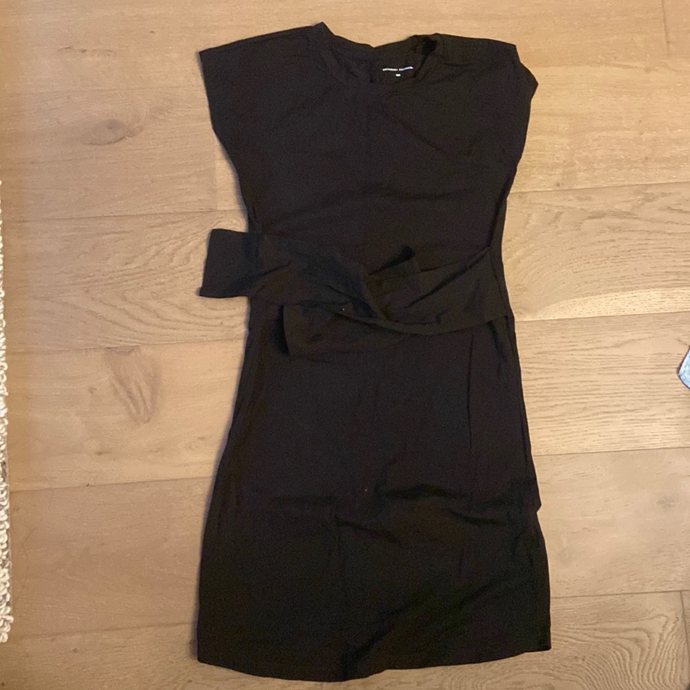 Universal standard black misa jersey dress 3XS